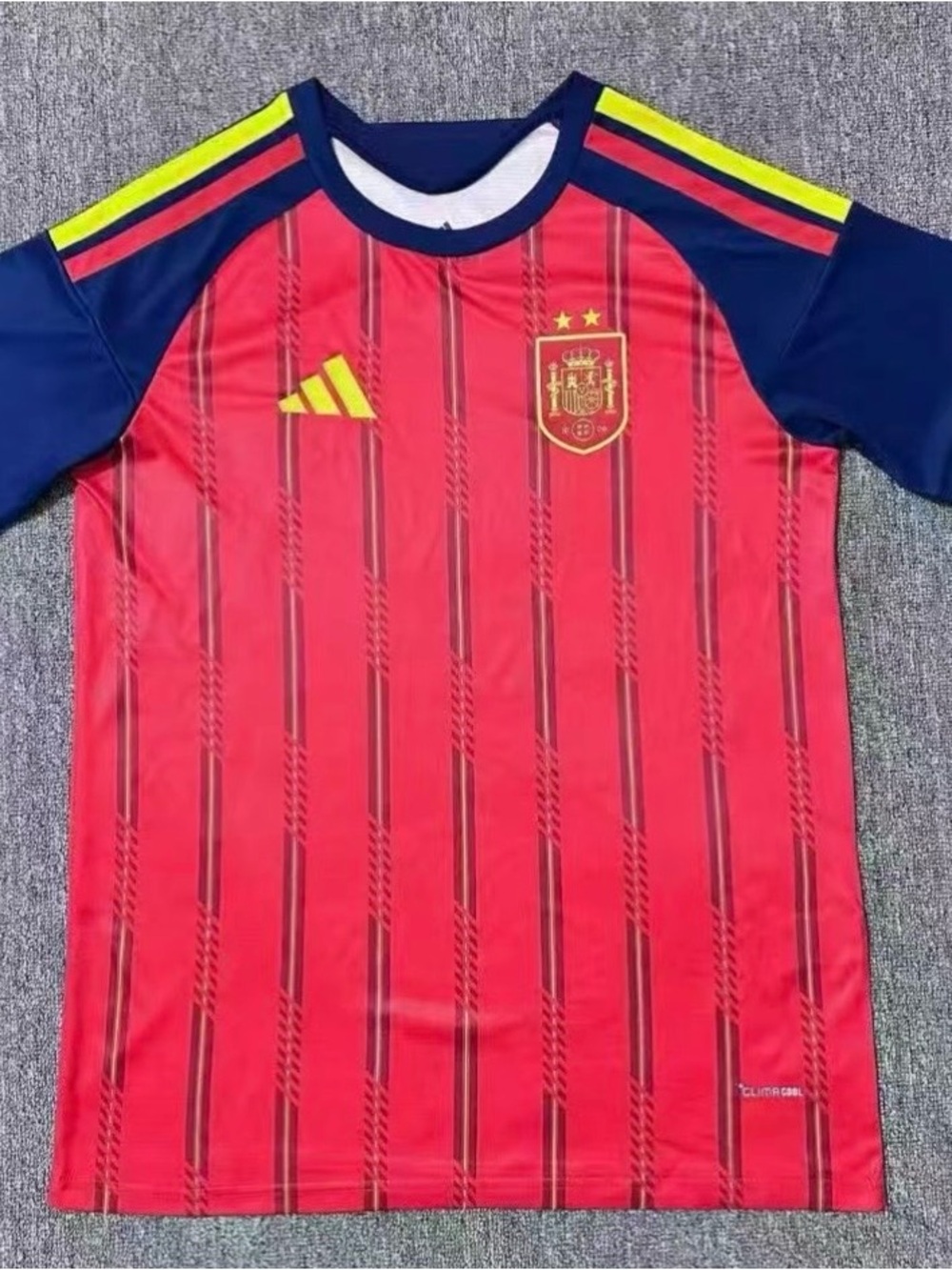 Adidas Spain Red Football Jersey World Champions 2 stars